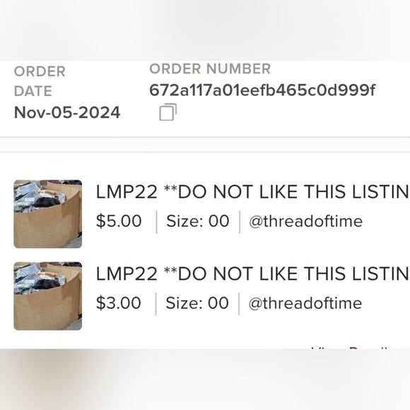 Just for threadoftime $32 - Picture 1 of 2